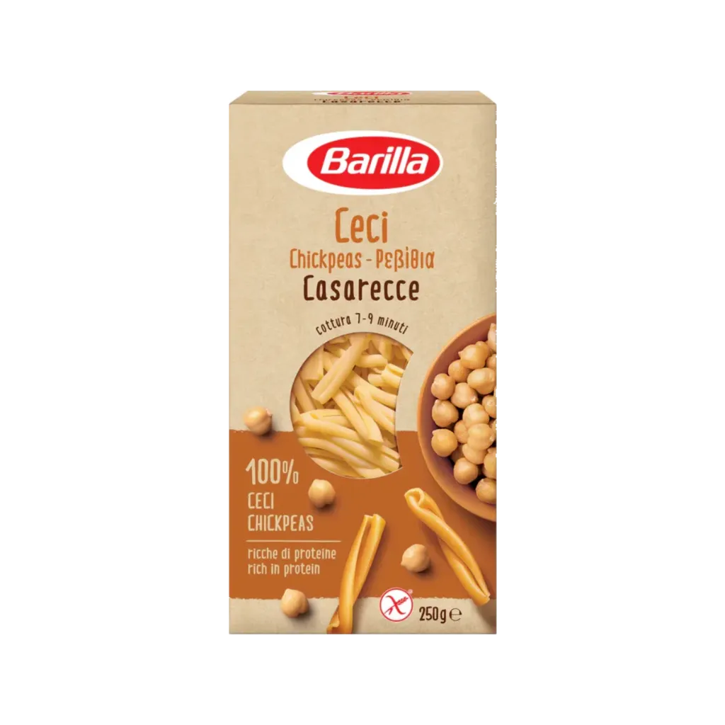 BARILLA CASARECCE CHICKPEAS 2X250G