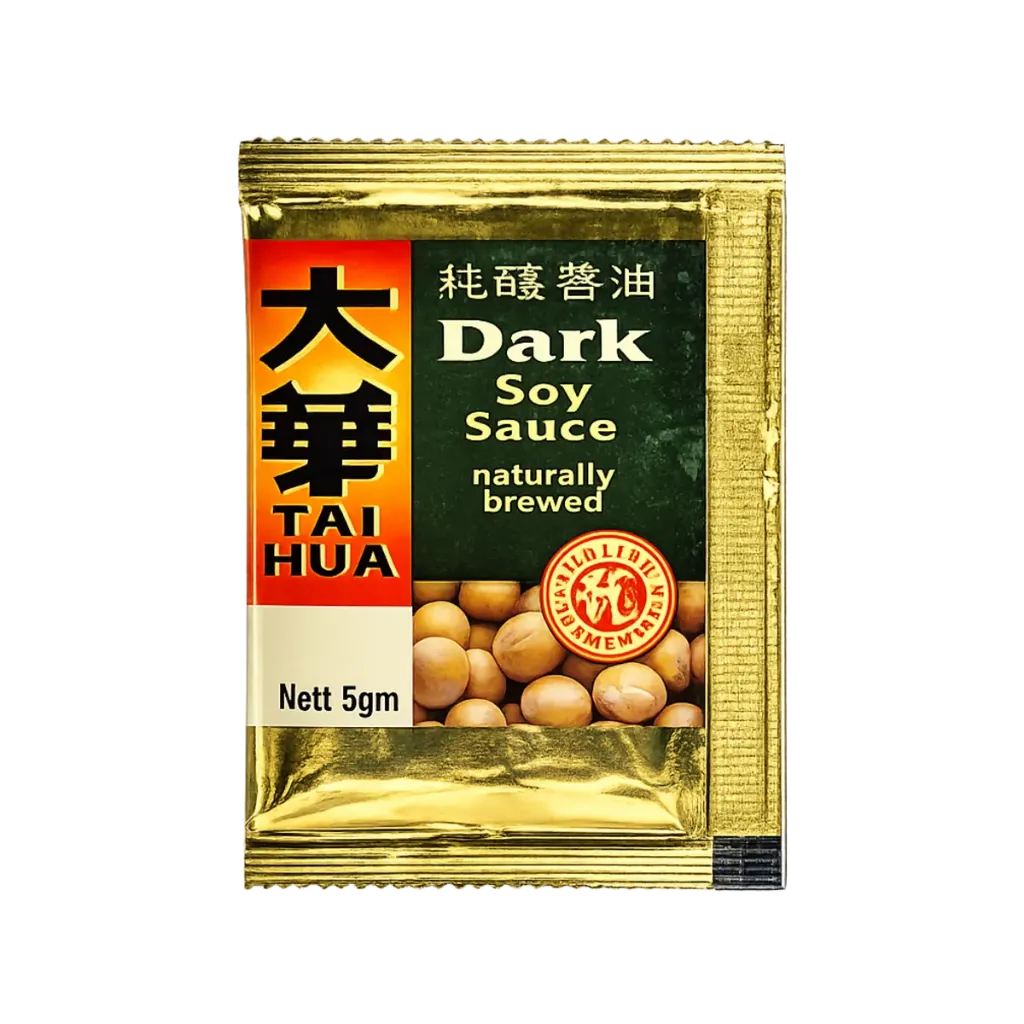 TAI HUA DARK SOY SAUCE 20X5ML