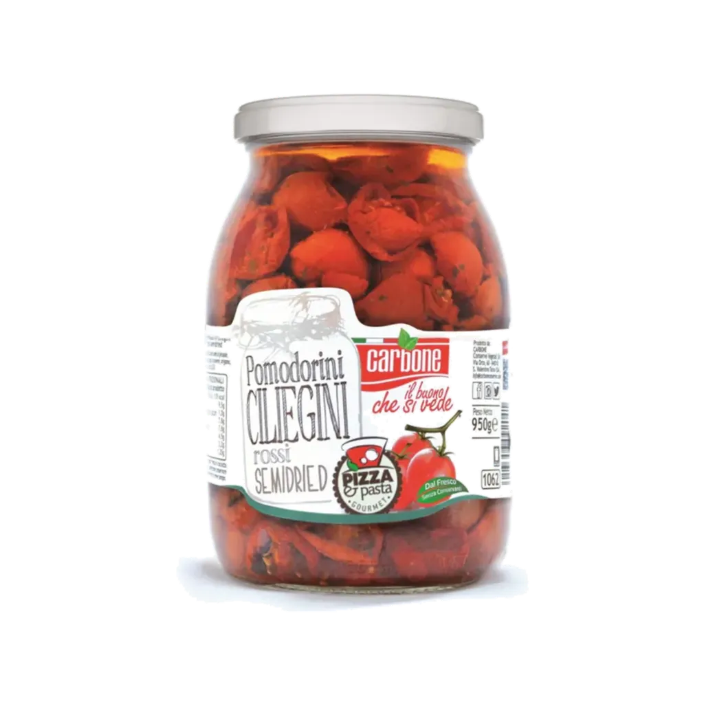 CB CHERRY RED SEMIDRIED TOMATOES IN OIL 950G