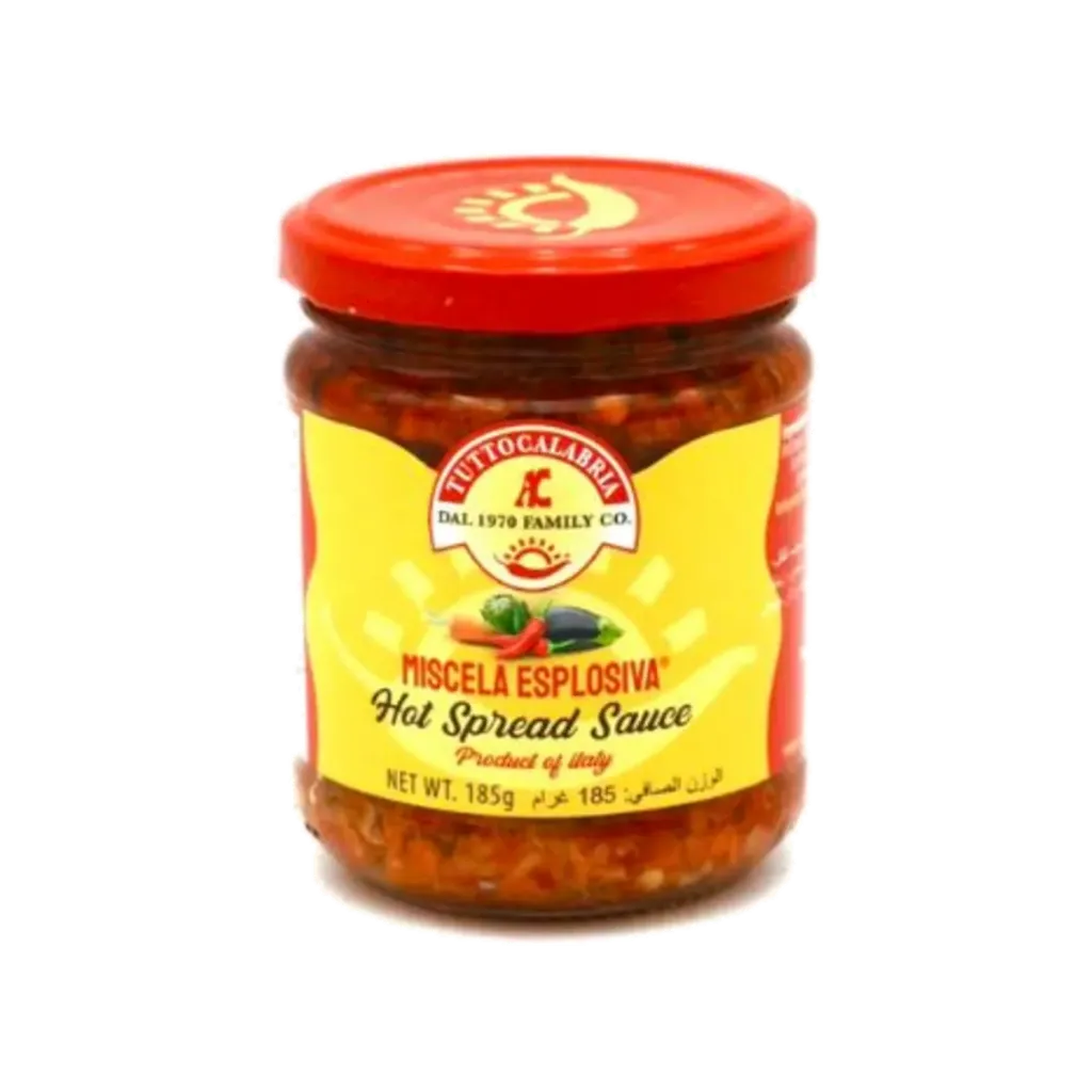 [1873] TUTTOCAL MISCELA ESPLOSIVA HOT SPREAD SAUCE 185G