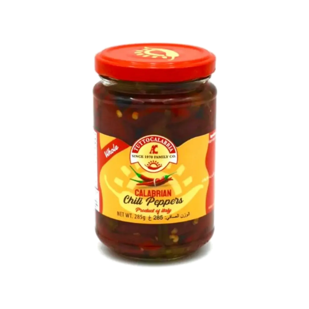 [1752] TUTTOCAL SPICY LONG CALABRIAN CHILLI PEPPERS 285G