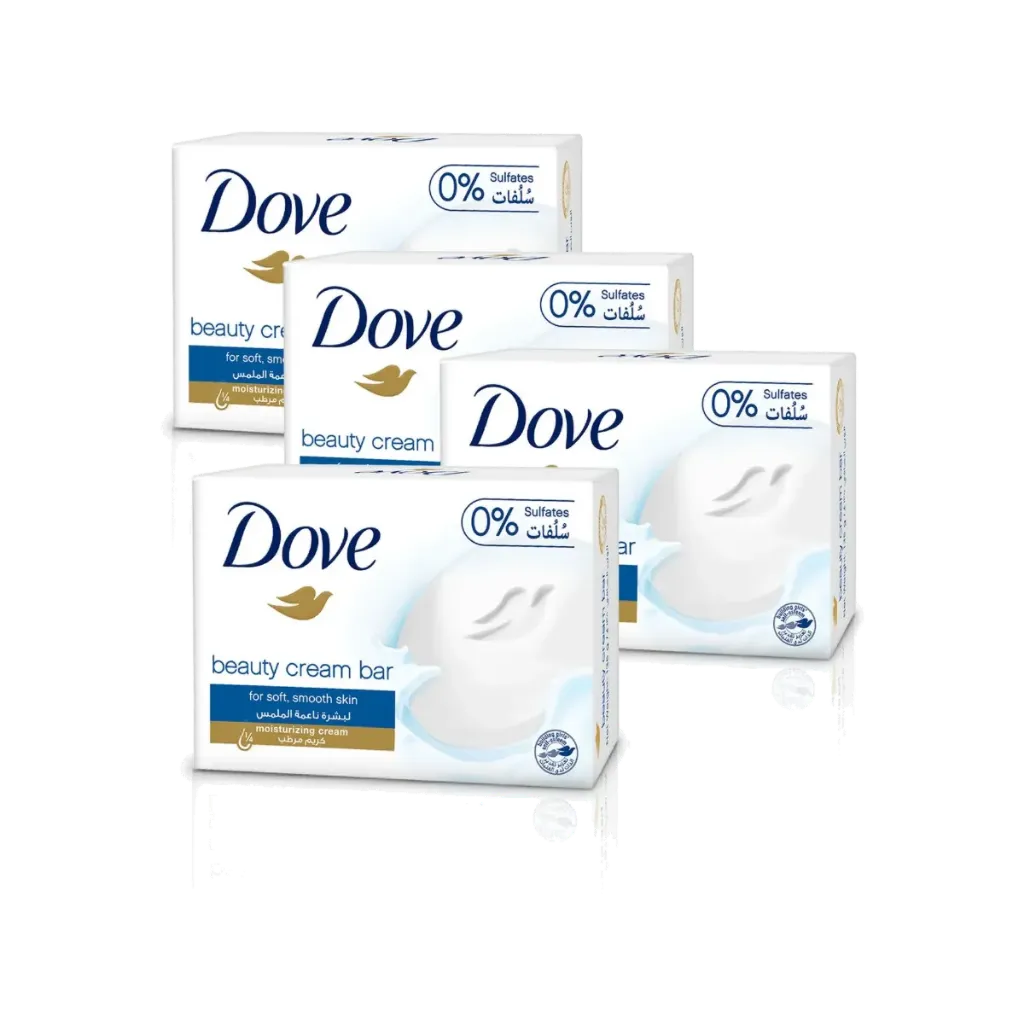 DOVE BEAUTY CREAM BAR 4X160G