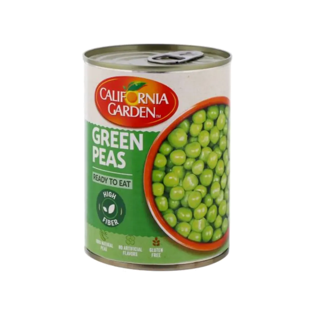 CG COOKED GREEN PEAS 6X400G