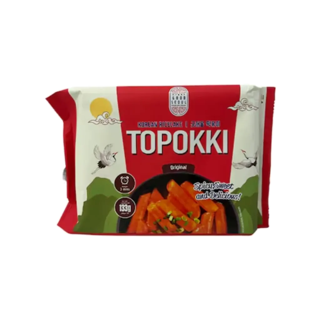 GOOD SEOUL KOREAN RICECAKE TOPOKKI 133G