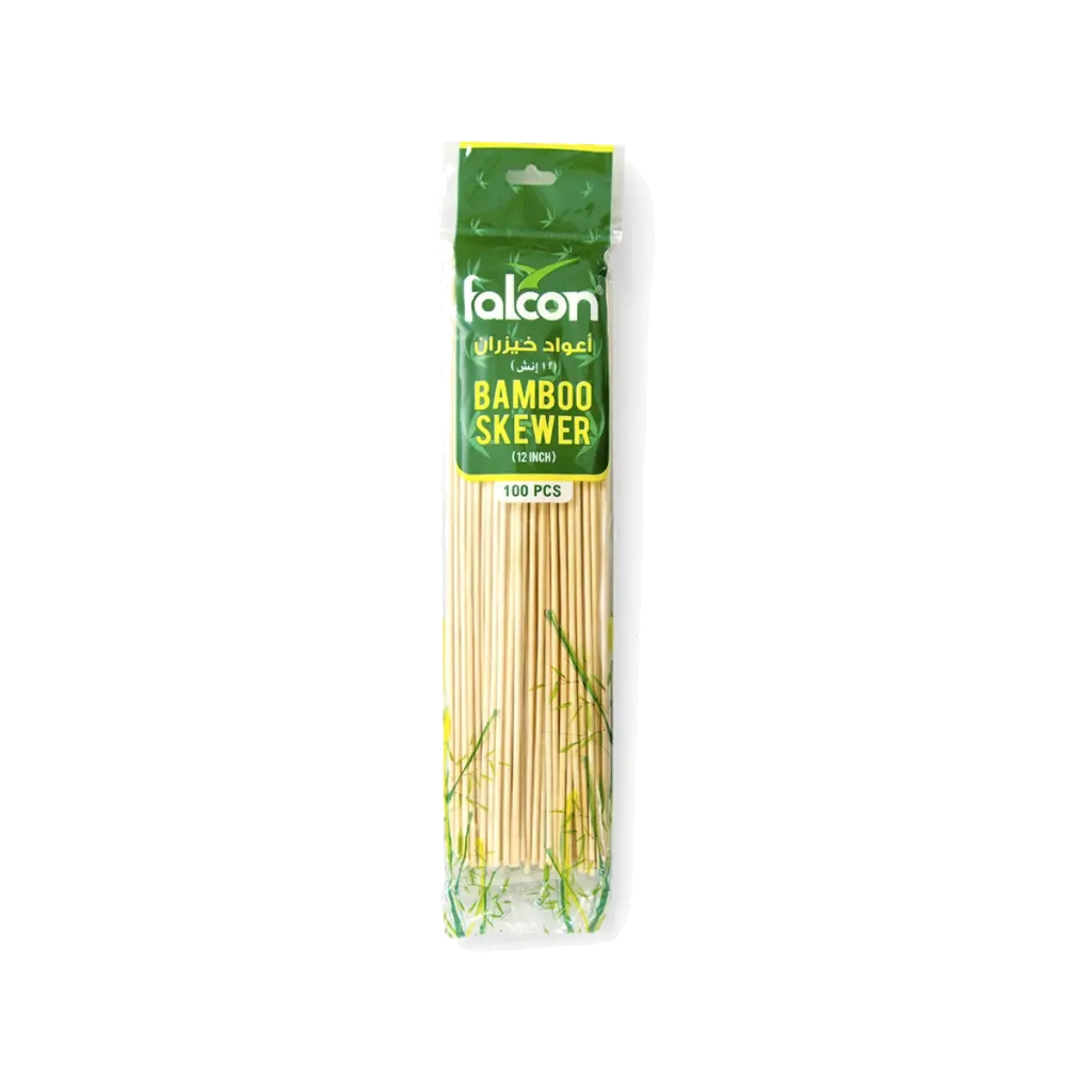 FALCON BAMBOO SKEWERS 12INCH 4X100S
