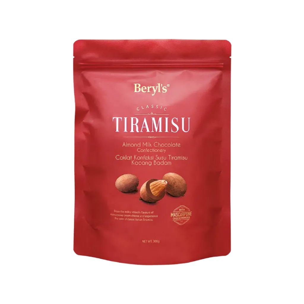 BERYL'S CLASSIC TIRAMISU ALMOND 300G