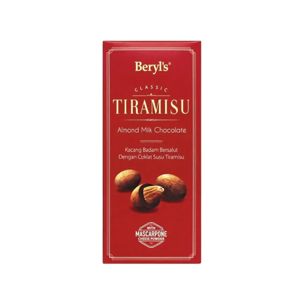 BERYL'S CLASSIC TIRAMISU ALMOND 200G