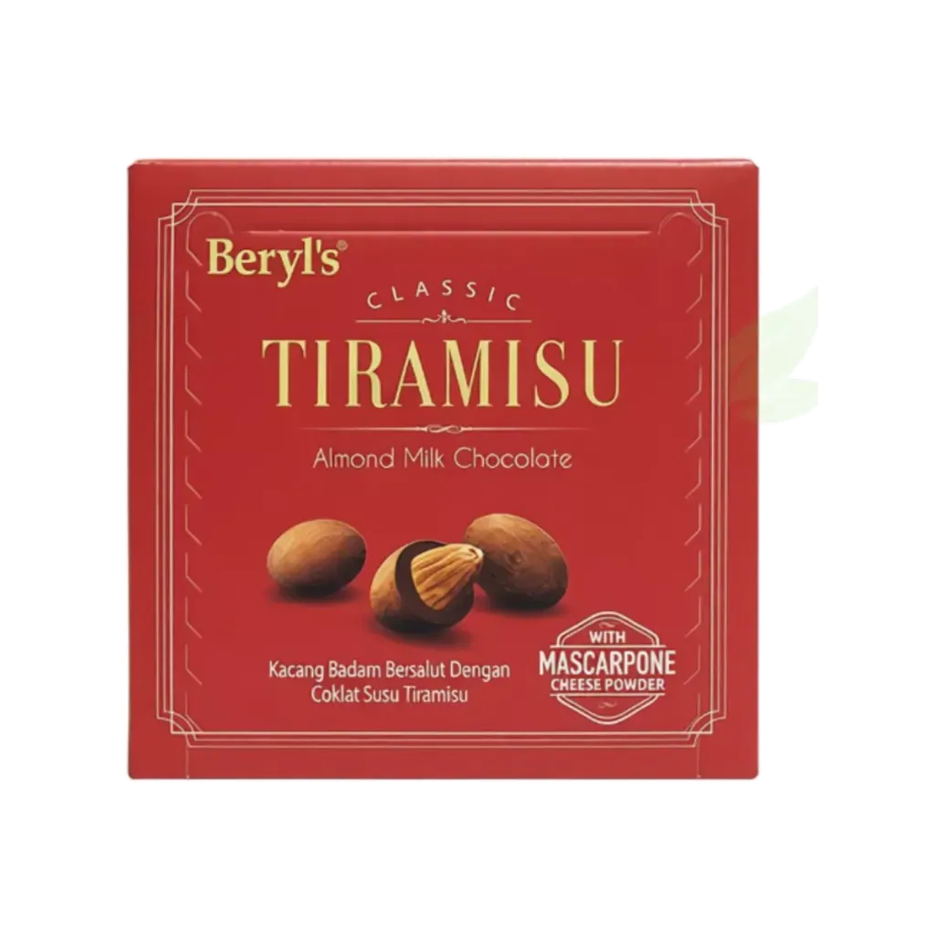 BERYL'S CLASSIC TIRAMISU ALMOND 100G