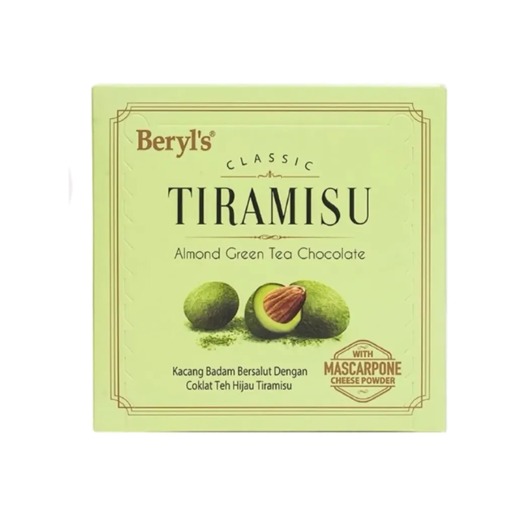 BERYL'S CLASSIC TIRAMISU ALMOND 100G