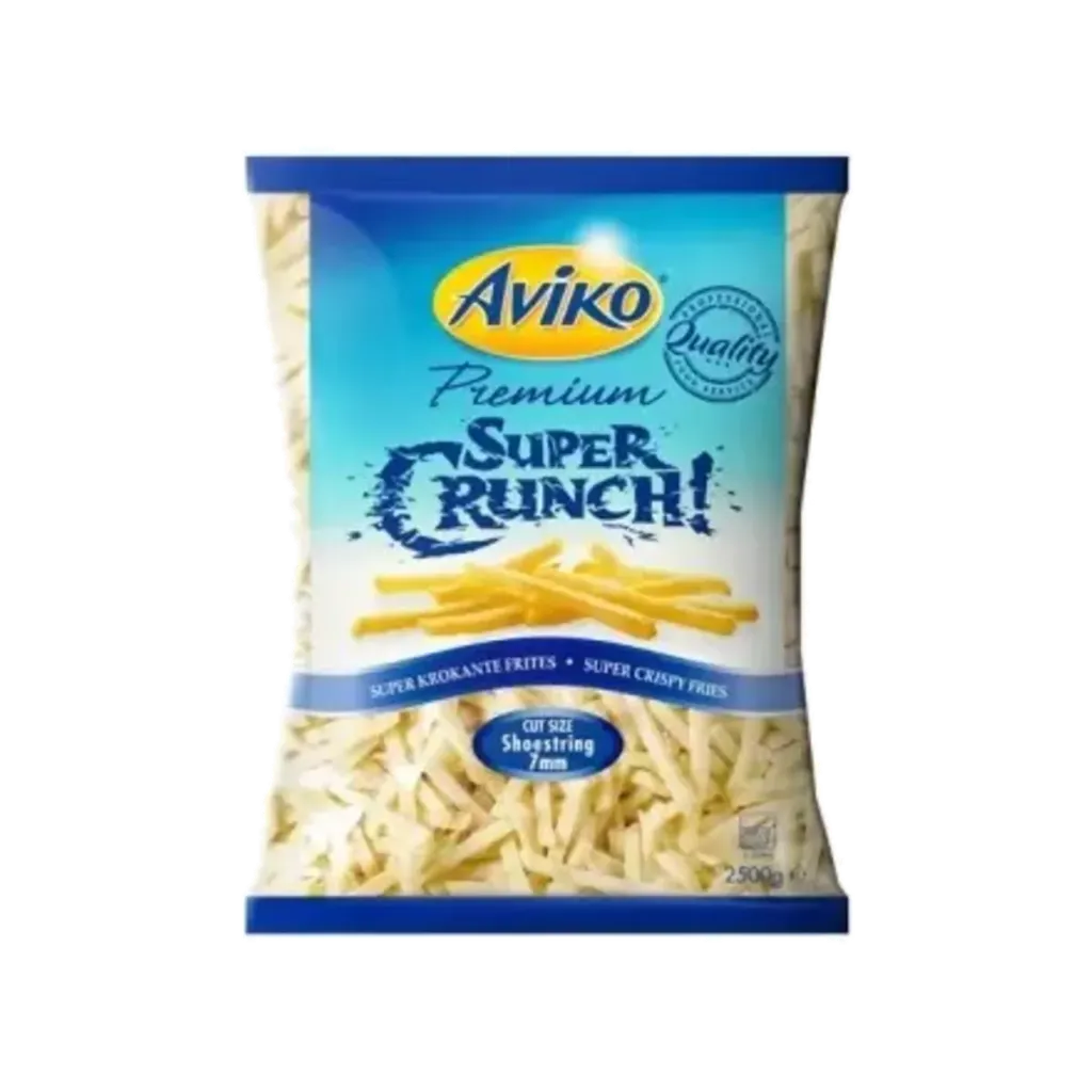 AVIKO SUPER CRUNCH 7MM SHOESTRING 2.5KG