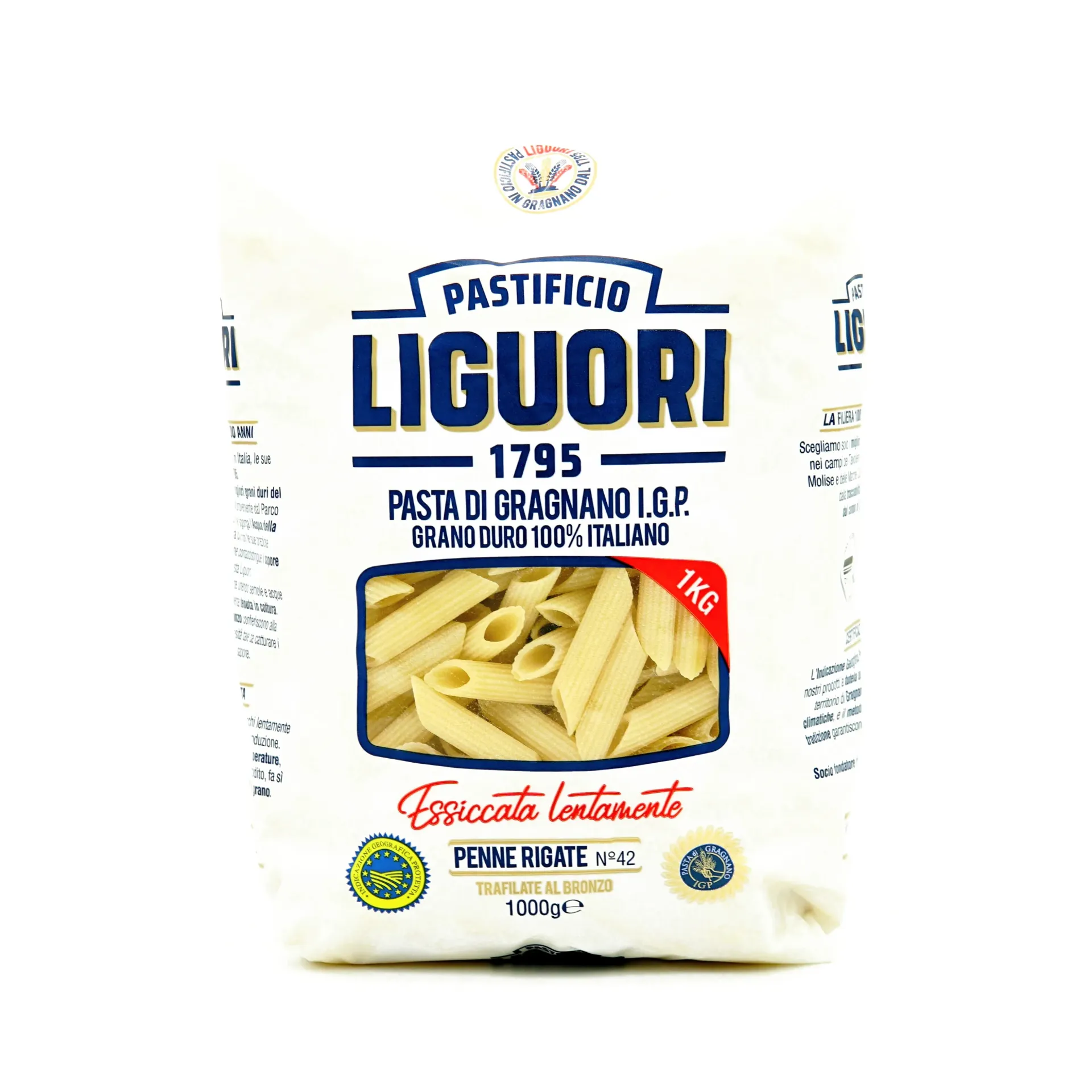 [12013] LIGUORI PENNE RIGATE #42 1KG