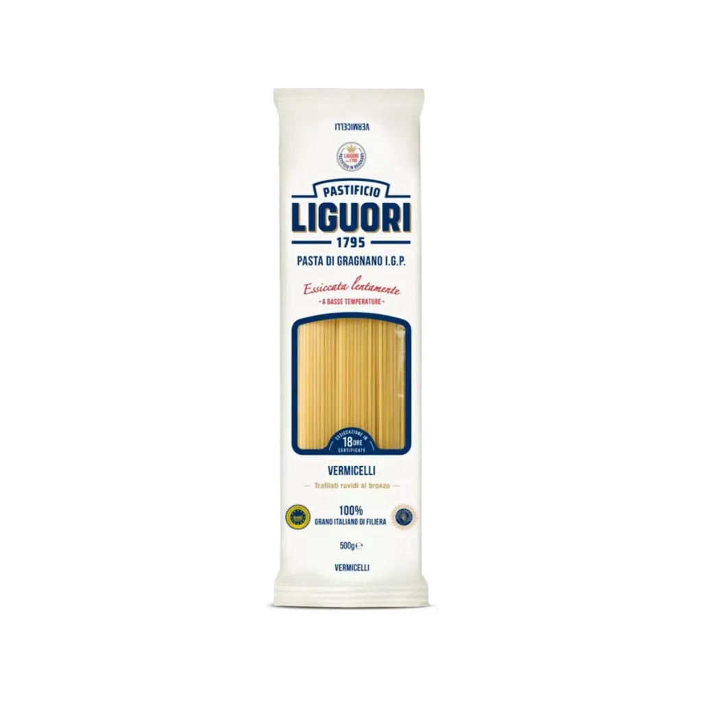 LIGUORI VERMICELLI TRAFILATI AL BRONZO NO 4 1KG