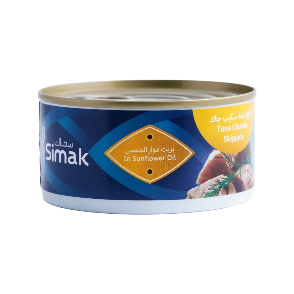 SIMAK - TUNA CHUNKS SKIPJACKS IN SUNFLOWER OIL - 3X170G