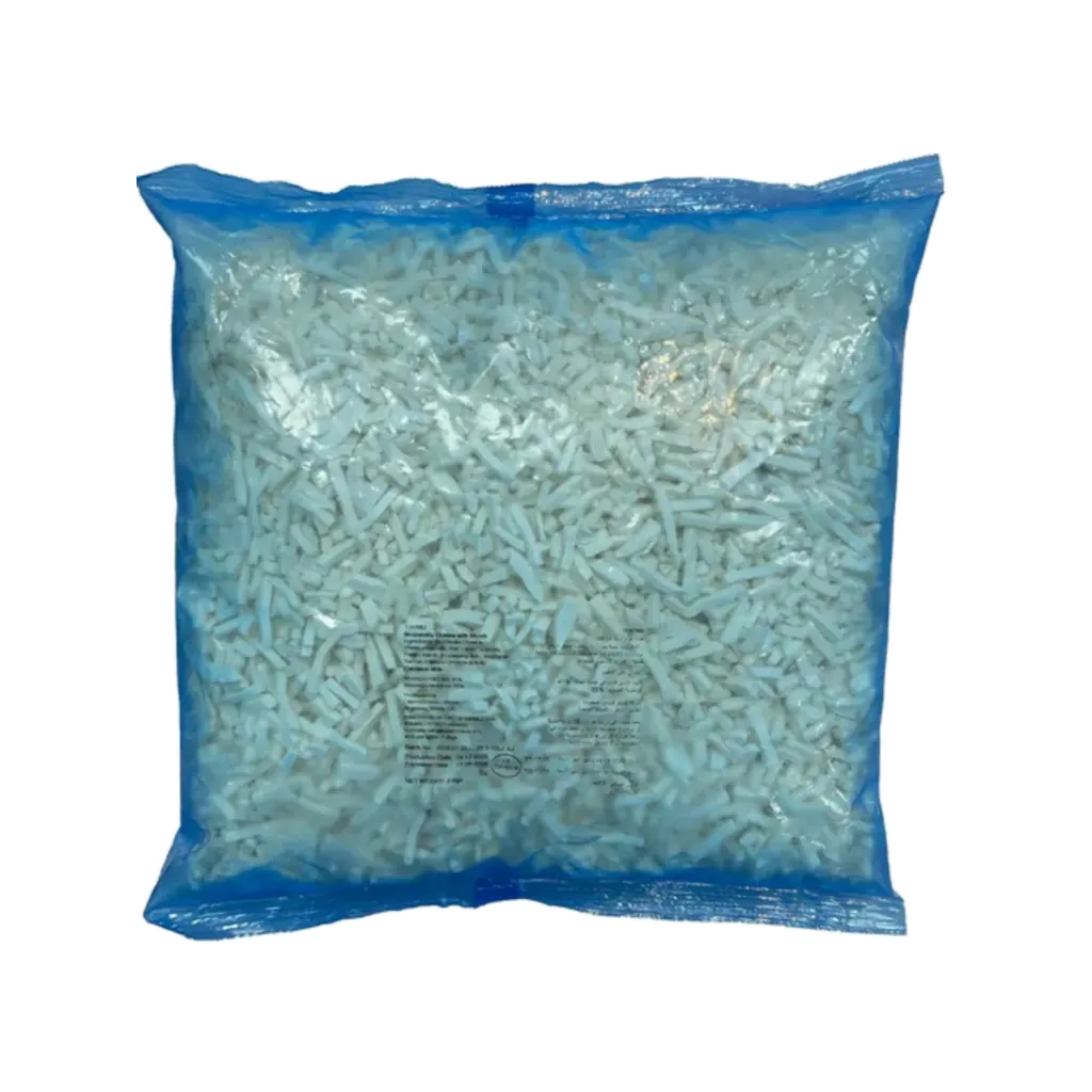 [262001] LEPRINO FROZEN SHREDDED MOZARELLA - 100% DAIRY 2KG