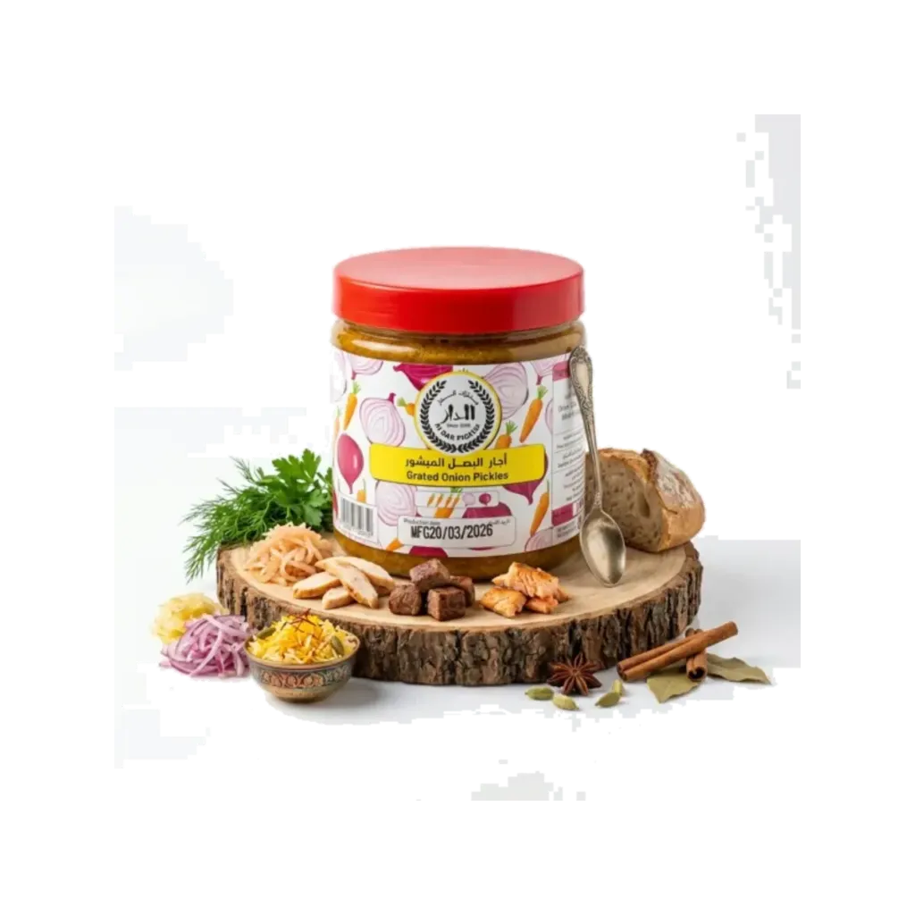 GRATED ONION PICKLES 350g