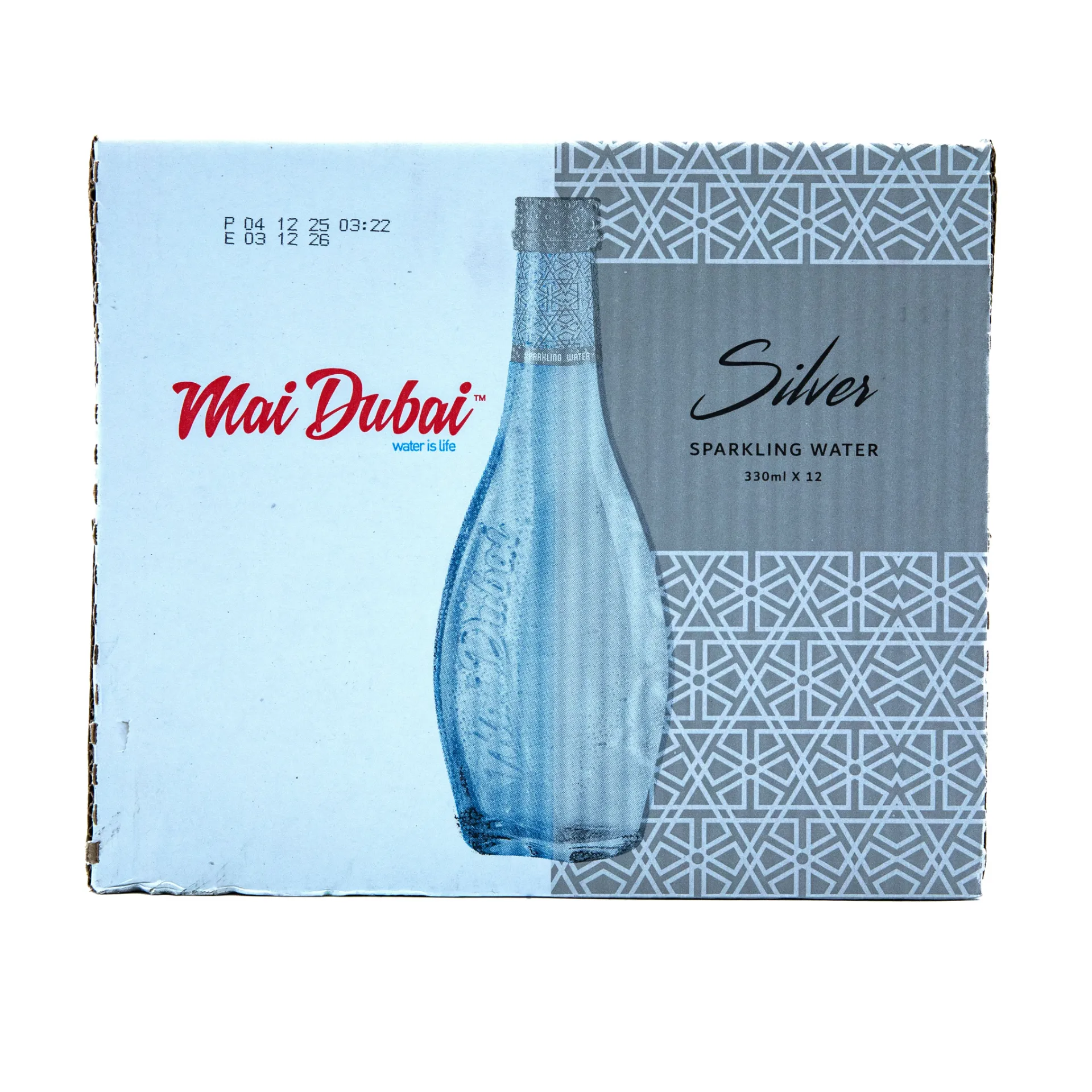 MAI DUBAI SILVER SPARKLING 12X330ML