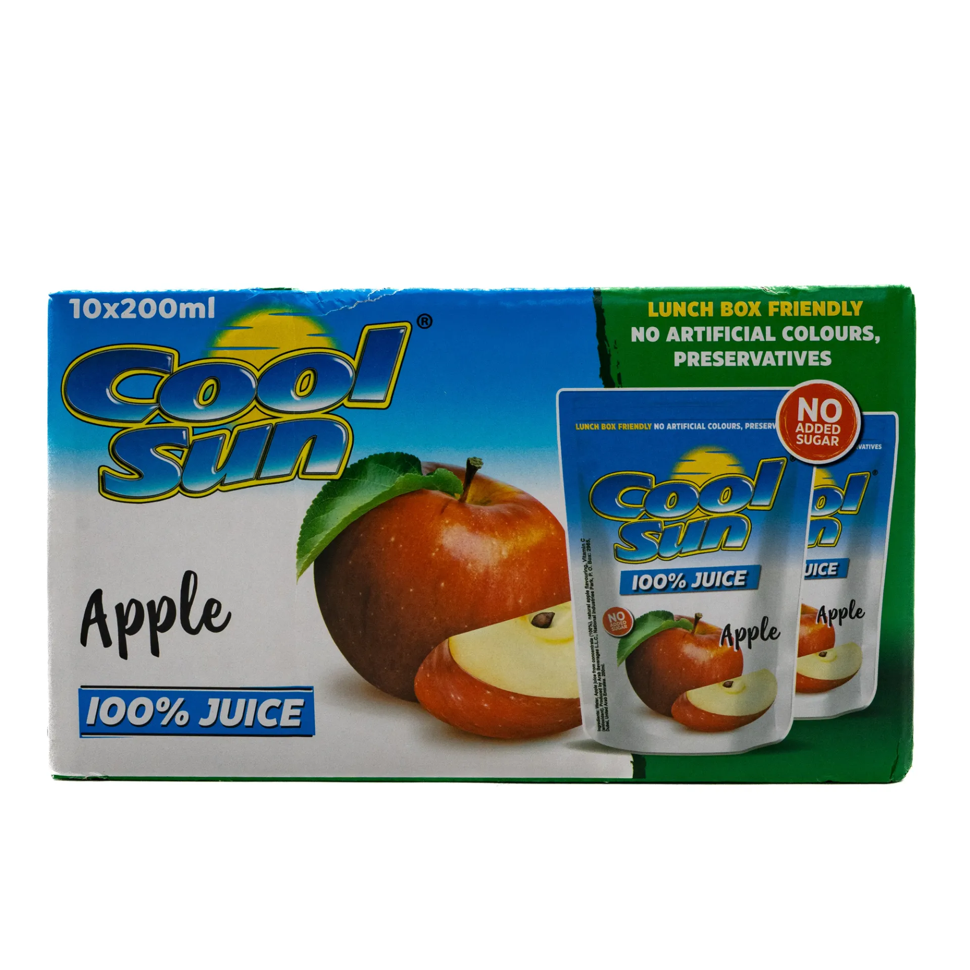 COOLSUN FLAVORED JUICE 10X200ML