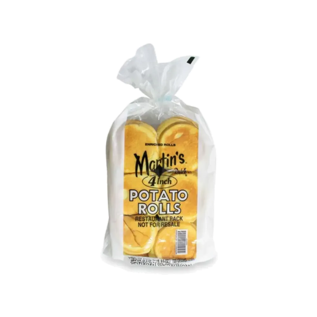 [26664 46467] MARTINS POTATO SANDWICH ROLLS 4'INCH 12'S