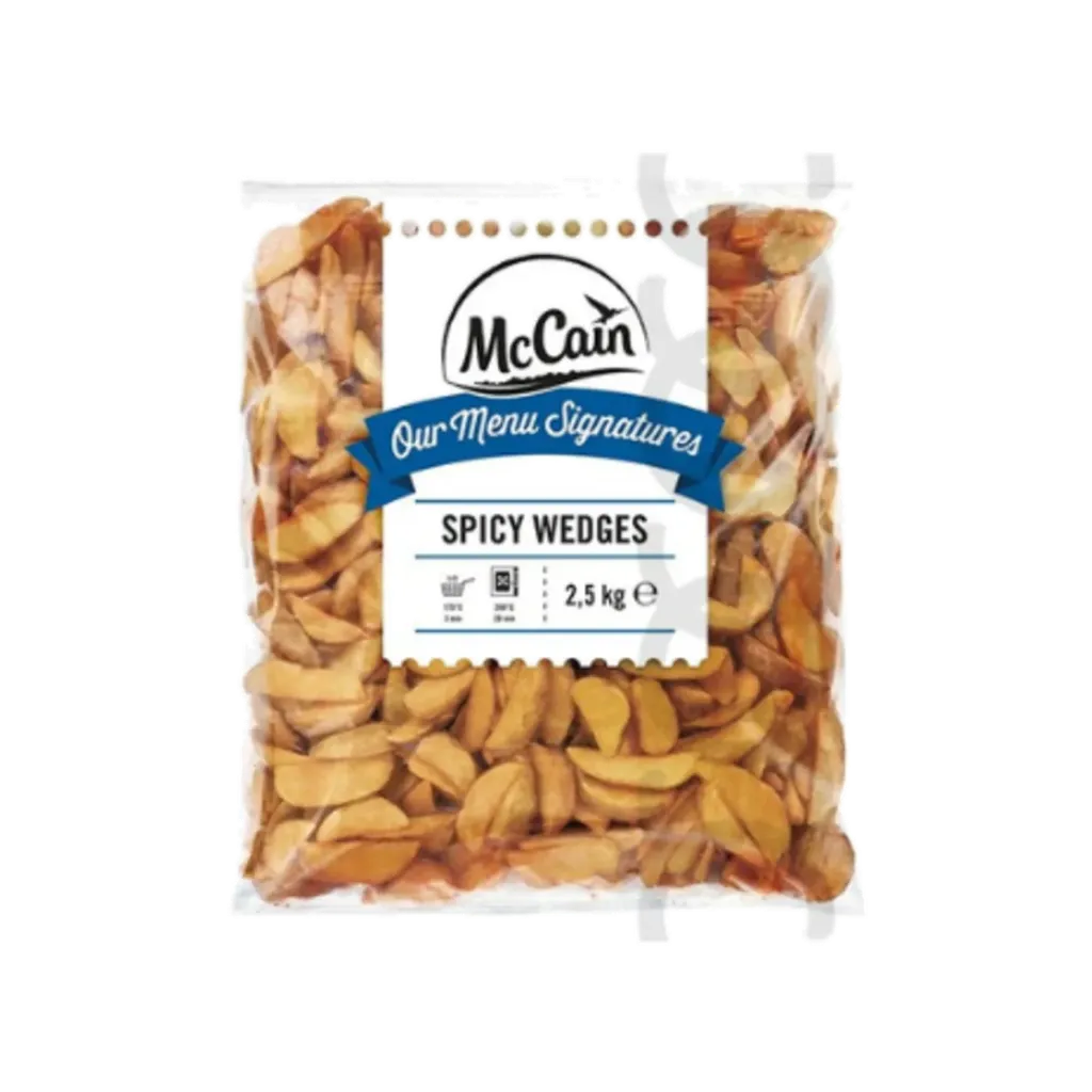 [42062] MCCAIN SPICY WEDGES 2.5KG