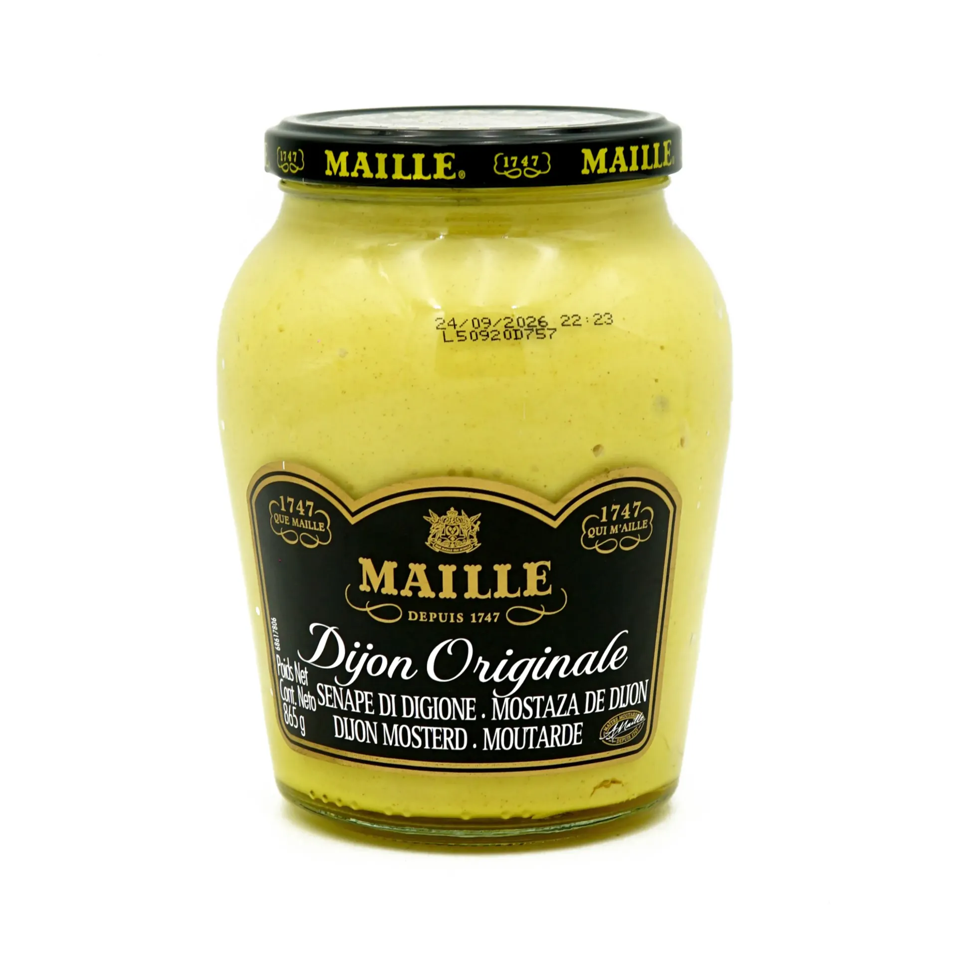 [10570] MUSTARD DIJON FINE-MAILLE 865G