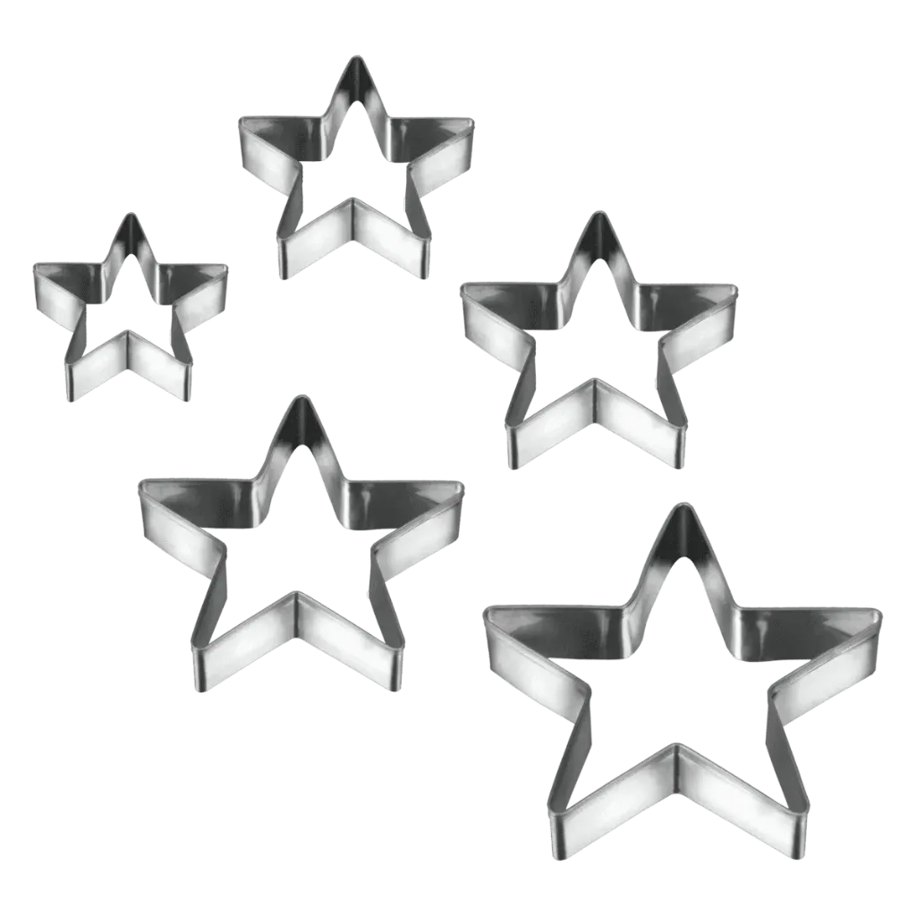 [252376-N] METALTEX 5 COOKIE CUTTER STAR