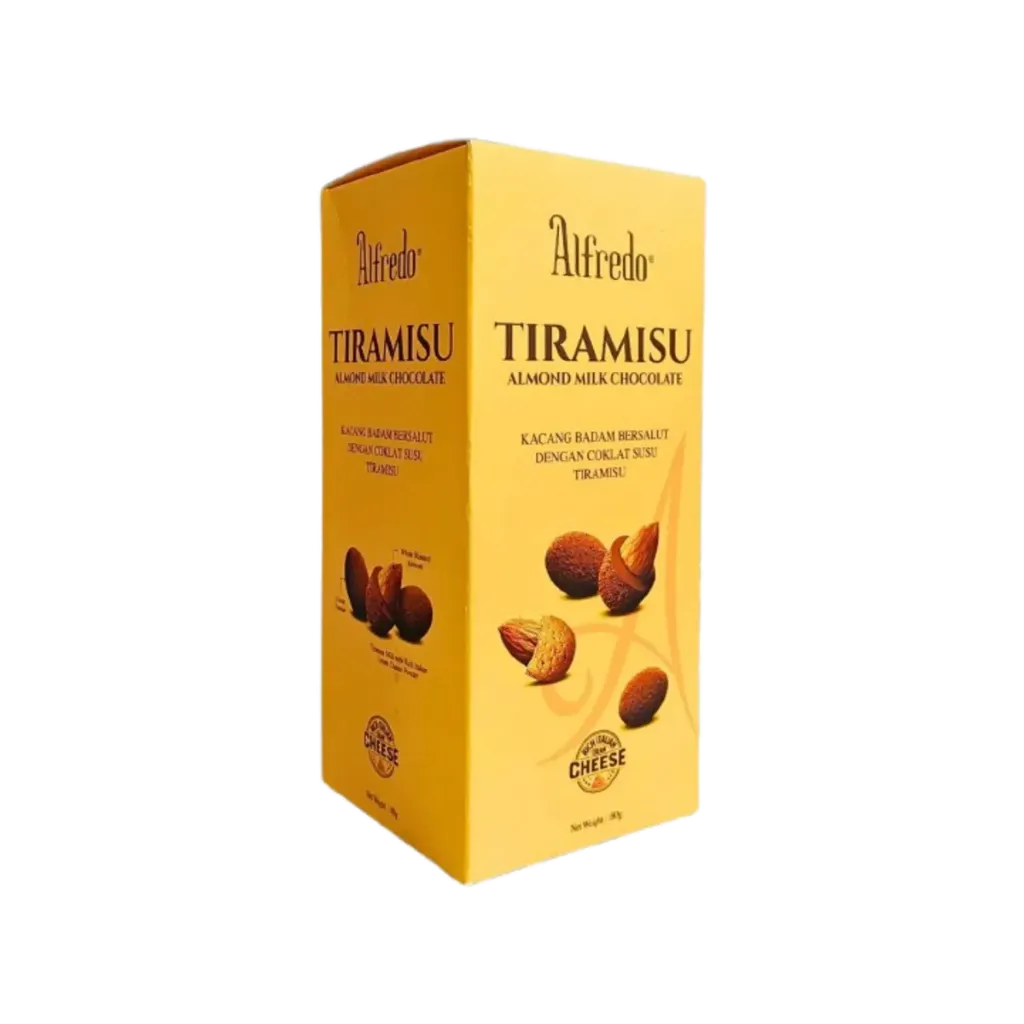 ALFREDO TIRAMISU ALMOND CHOCOLATE 180G