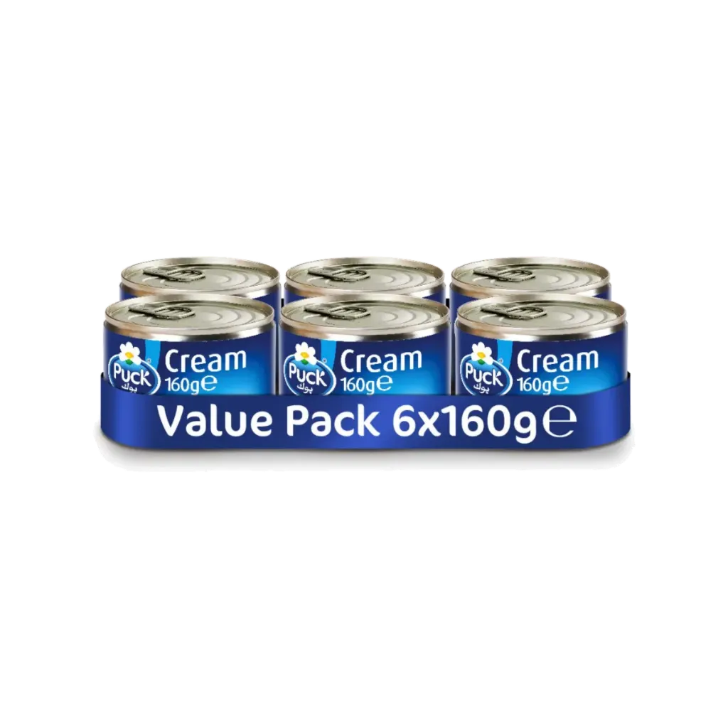 PUCK CREAM CHEESE 6X160G