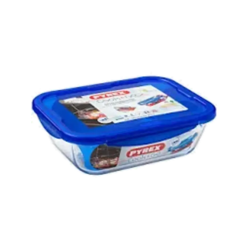 PYREX COOK & GO REC WITH LEAKPROOF LID 1.7L 25X19X7CM