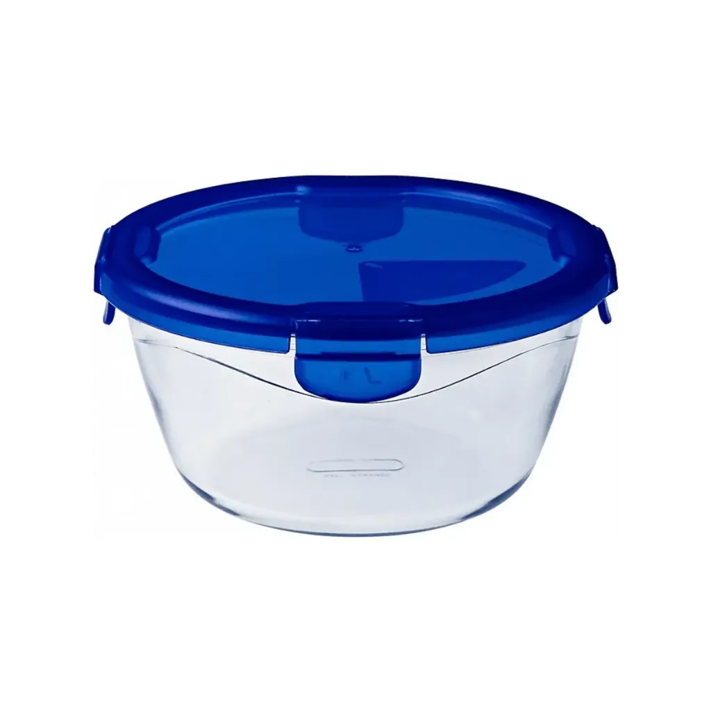 [288PG00-N] PYREX COOK & GO ROUND W/ LEAKPROOF LID 1.6L - 20*9CM