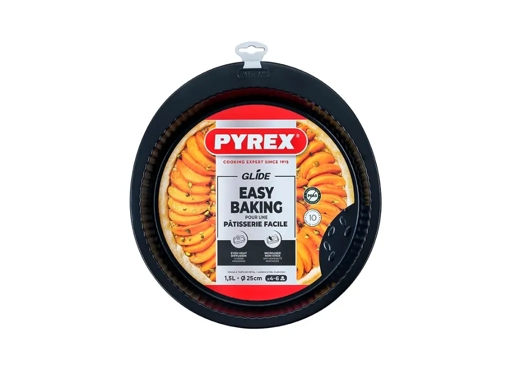 PYREX GLIDE PIE DISH 25CM