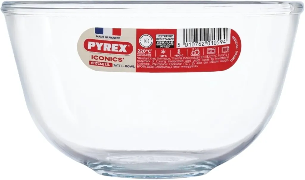 [179B000-N PYR-0203] PYREX MIXING BOWL 17CM 1.1L