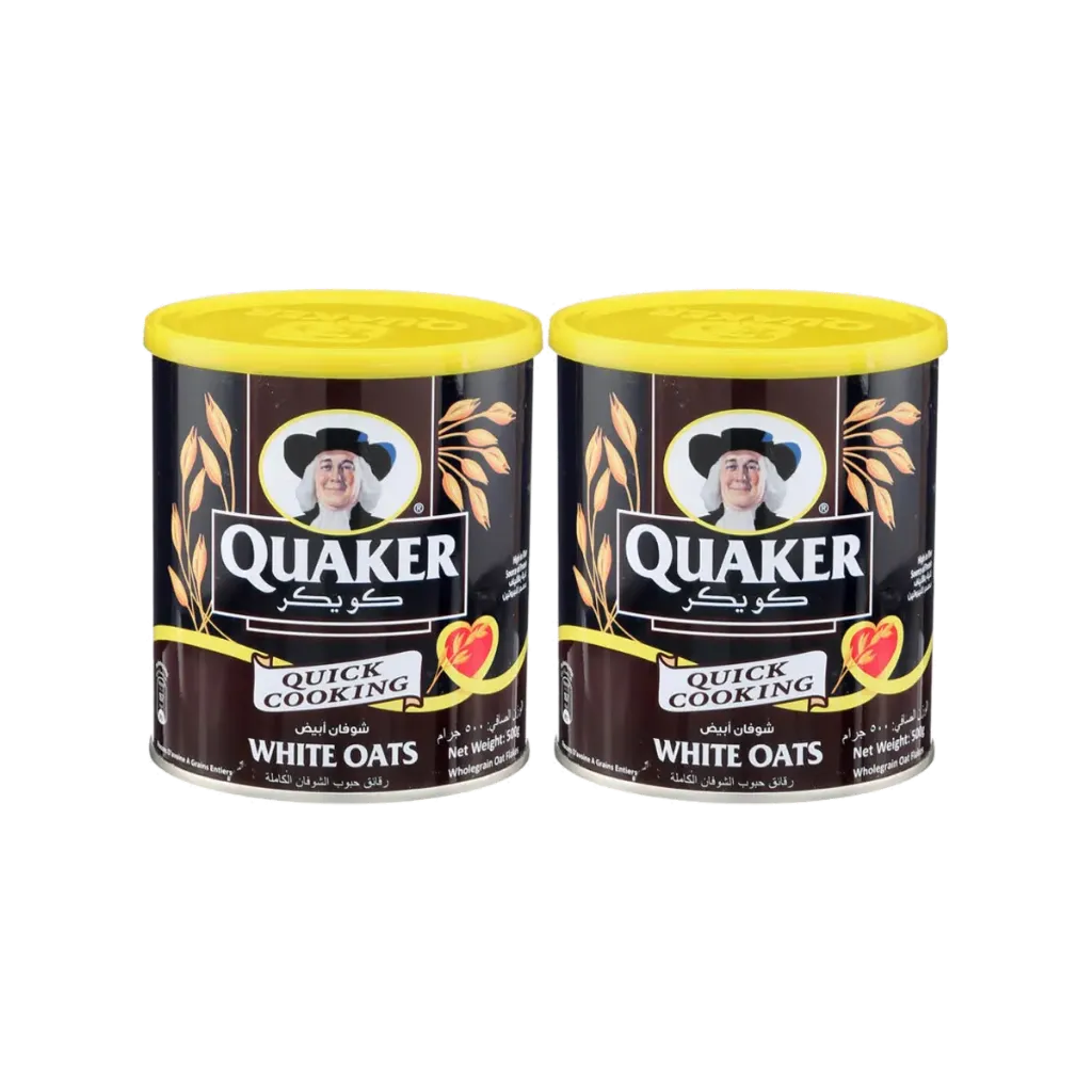 QUAKER OATS CAN 2X500G