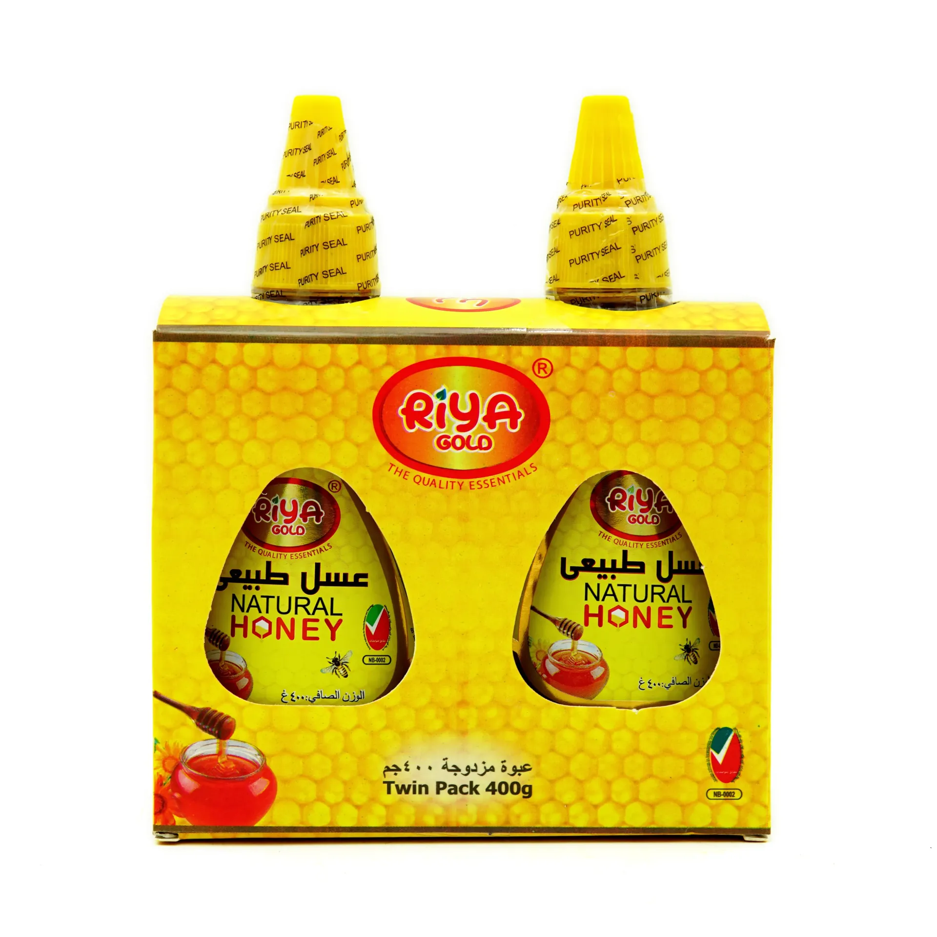 RIYA GOLD NATURAL HONEY 2X400G