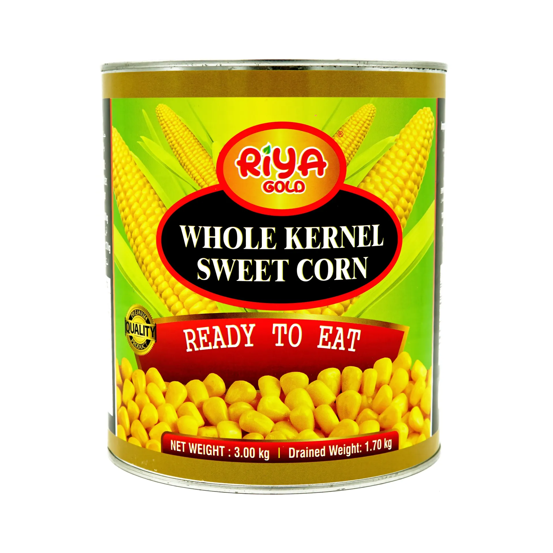 RIYA GOLD WHOLE KERNEL SWEET CORN 3KG