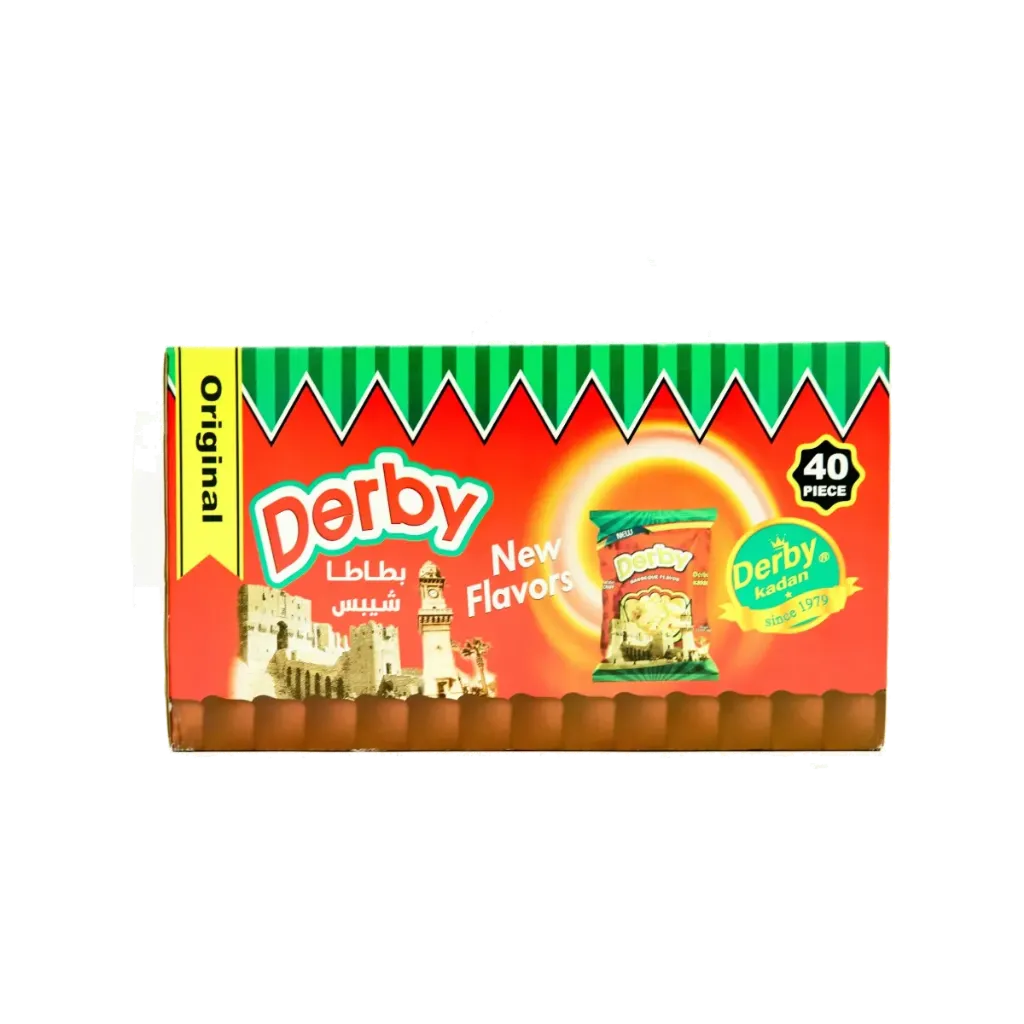 DERBY CHIPS 40X20G