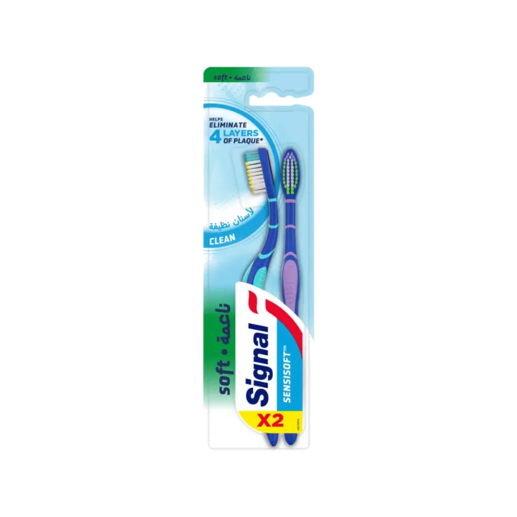 [64364058] SIGNAL TOOTHBRUSH SENSISOFT CLEAN 2PCS