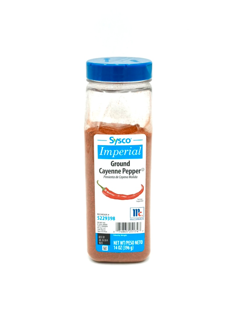 SYSCO GROUND CAYENNE PEPPER 396G