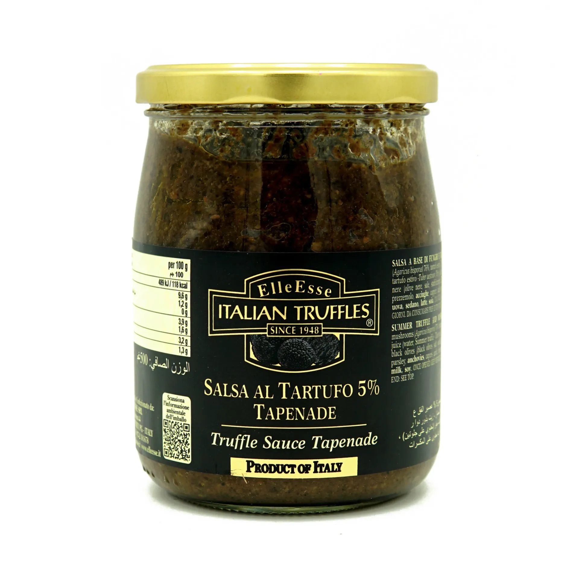 TRUFFLE SAUCE ELLE ESSE TAPENADE 500G