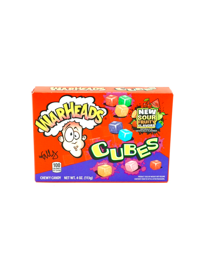 WARHEADS SOUR FRUITY CUBES 113G