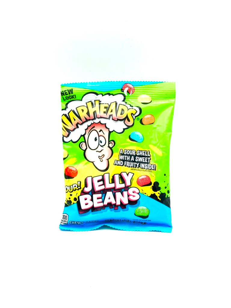 WARHEADS SOUR JELLYBEANS 141G