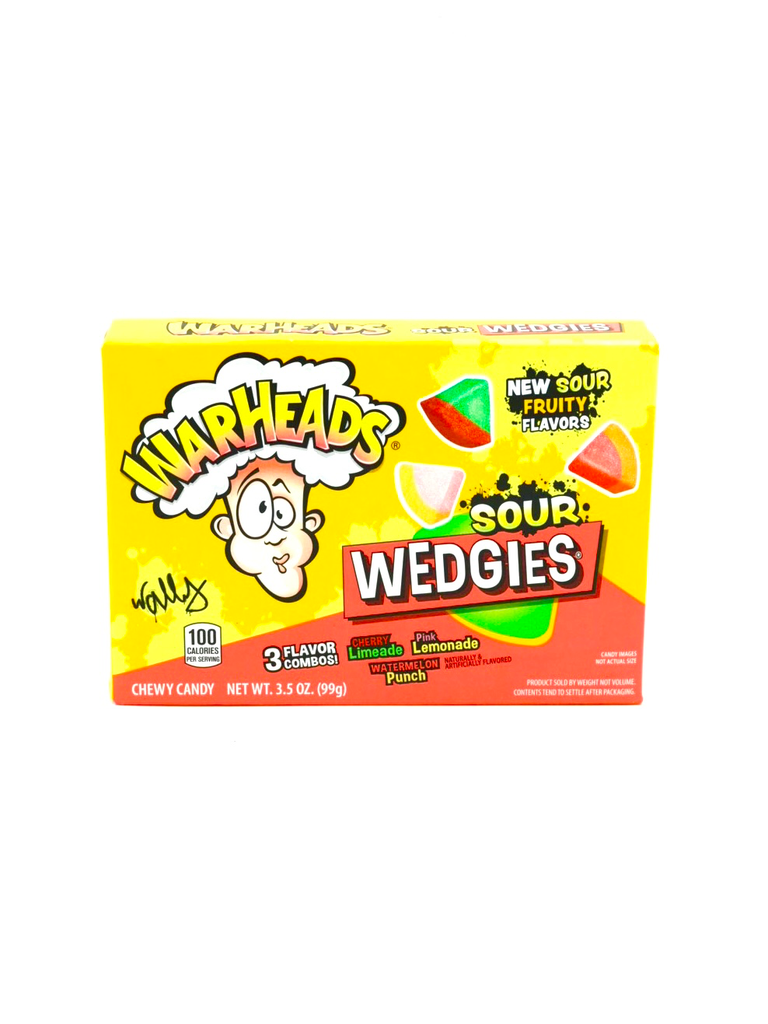 WARHEADS SOUR WEDGES 99G