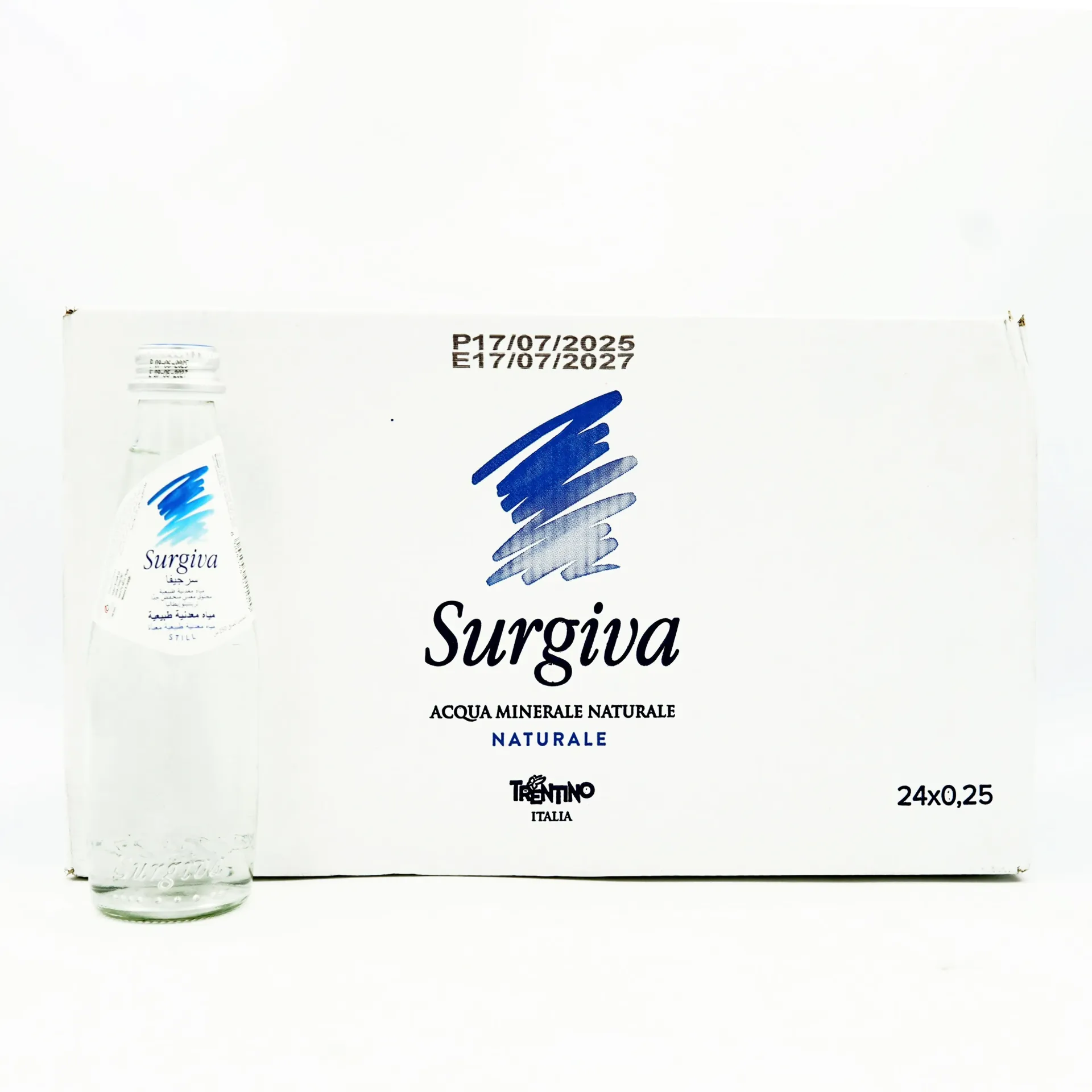 WATER STILL GLASS SURGIVA 24X250ML