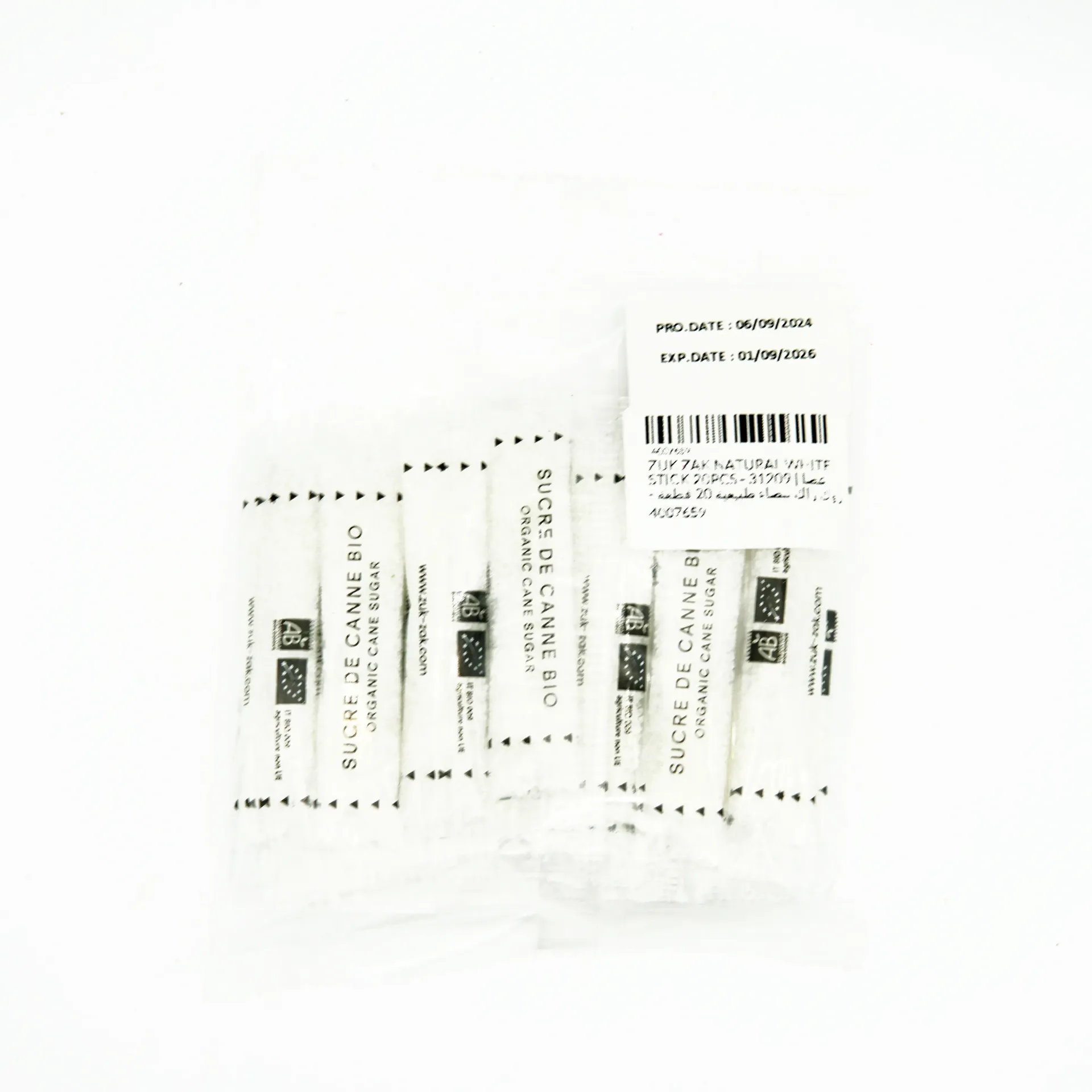 ZUK ZAK NATURAL WHITE STICK 20PCS