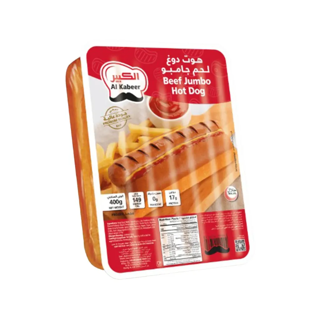 AKB BEEF JUMBO HOTDOG 400G