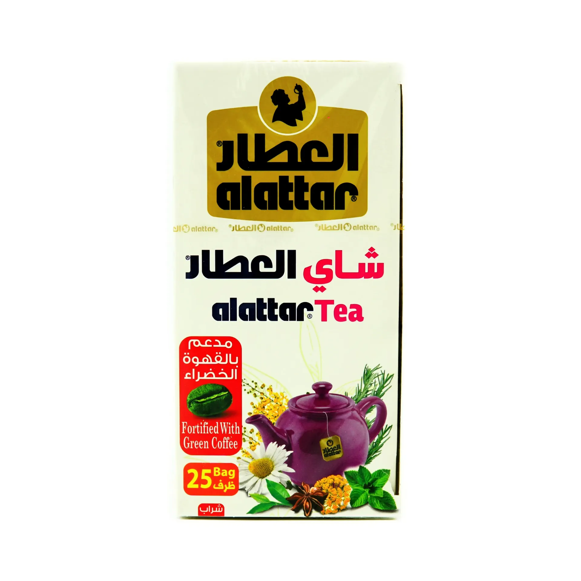 AL ATTAR FORTIFIED WITH GREEN COFFEE 25 BAG
