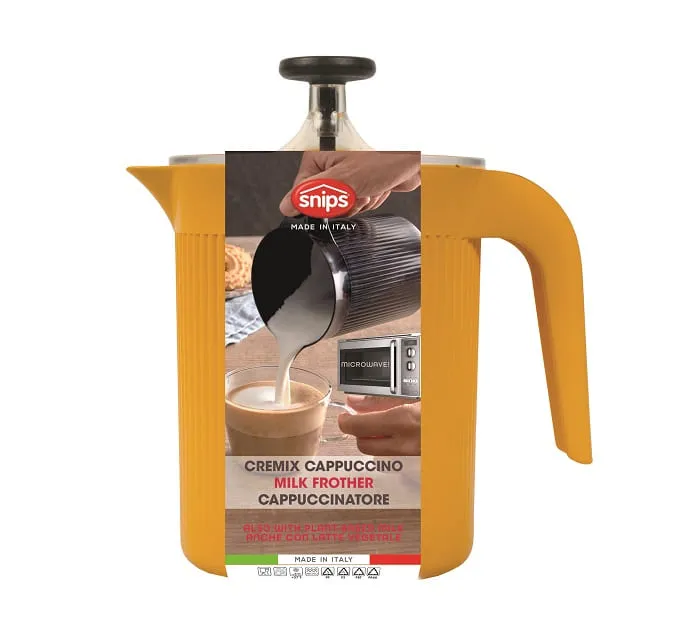 SNIPS CREMIX CAPPUCINO MILK FROTHER ORANGE