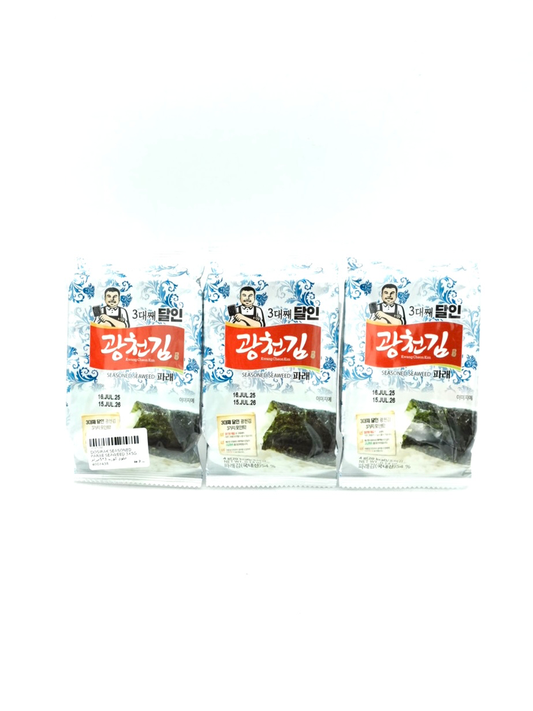 DOSIRAK SEASONED PARAE SEAWEED 3X5G