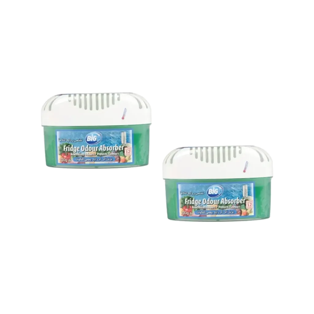 BIG D FRIDGE ODOR ABSORBER 200G 2PKT