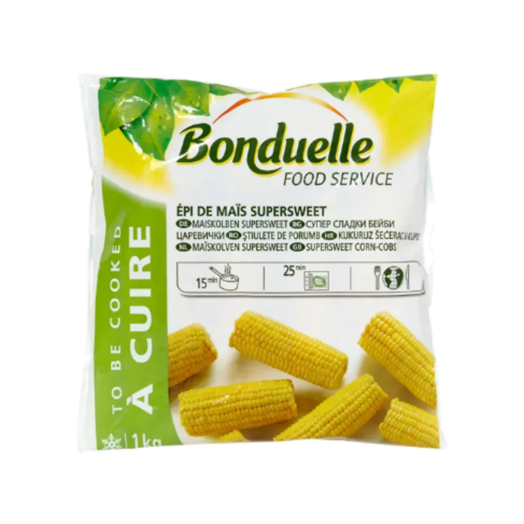 BONDUELLE HALF CORN COB 1KG