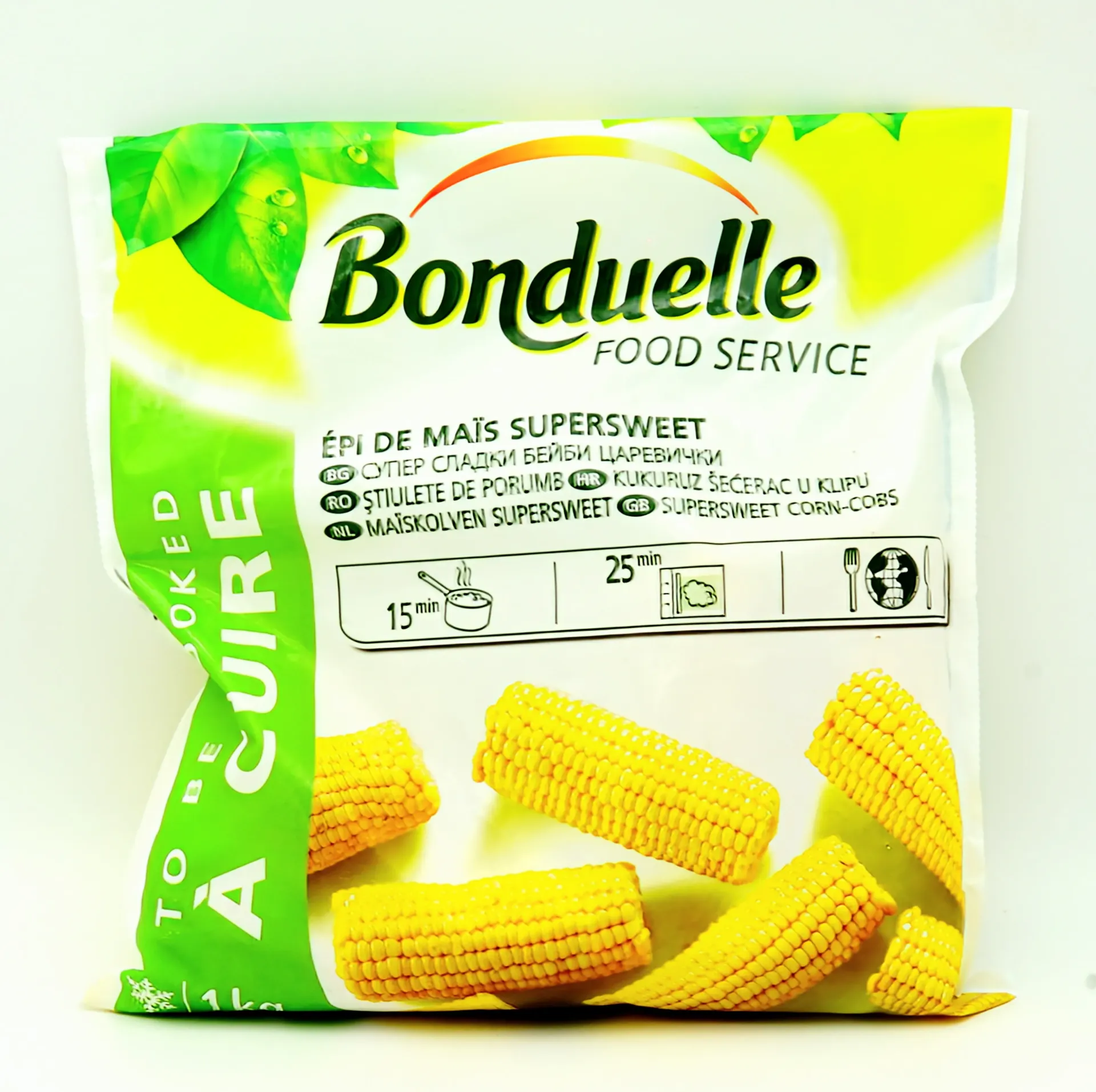 BONDUELLE HALF CORN COB 1KG